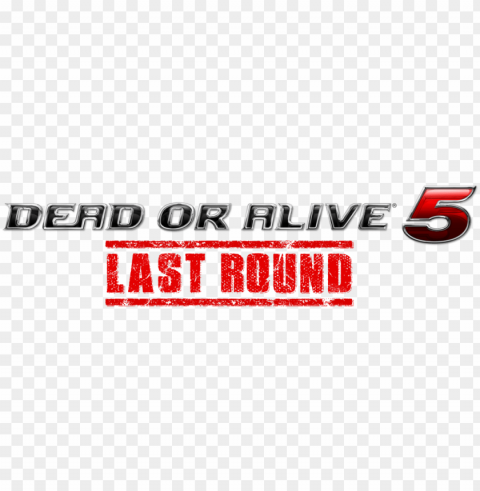 doa5 last round logo - dead or alive 5 logo Transparent PNG stock photos