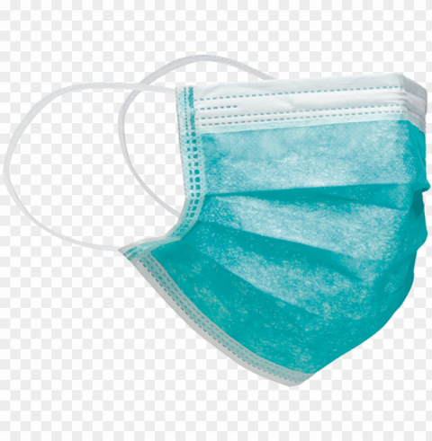 doctor mask blue Transparent Background PNG Isolated Design