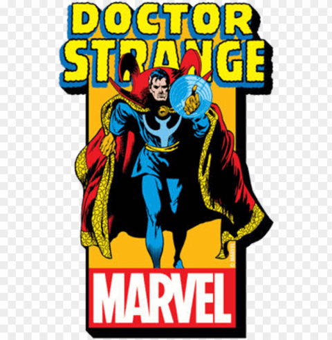 doctor strange logo magnet - classic marvel comic dr strange Isolated Subject with Transparent PNG