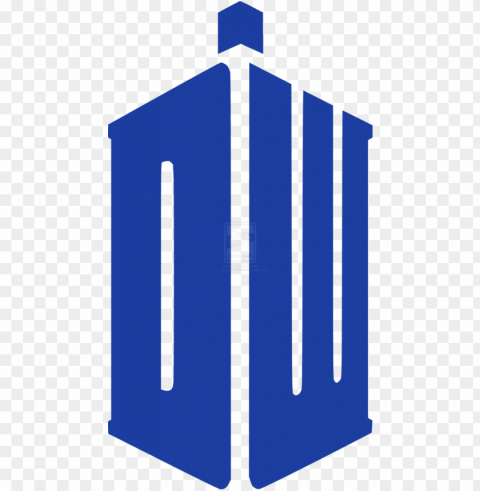 doctor who sticker by hourglass vectors on - doctor who tardis symbol Transparent PNG Isolated Subject
