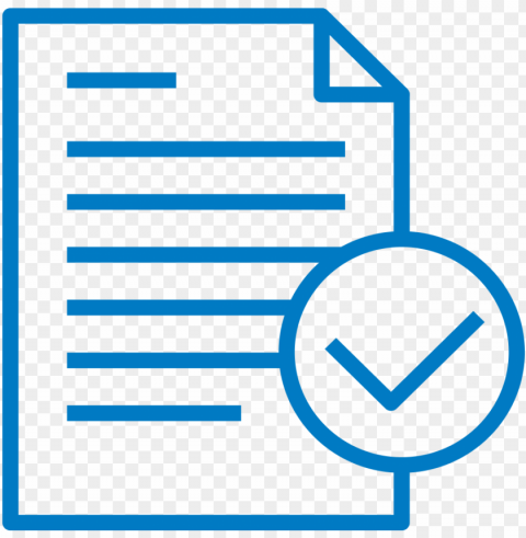 document check - customer experience Isolated Icon with Clear Background PNG