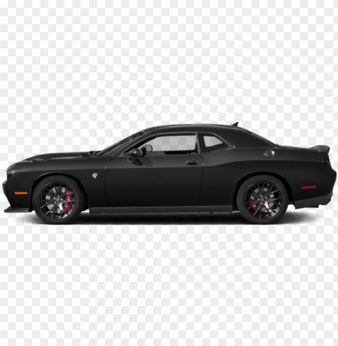 dodge challenger transparent - 2018 dodge demon side view Clear Background PNG with Isolation