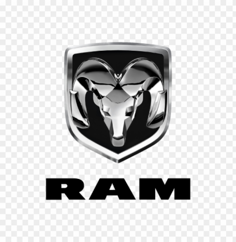dodge ram logo vector PNG with transparent backdrop