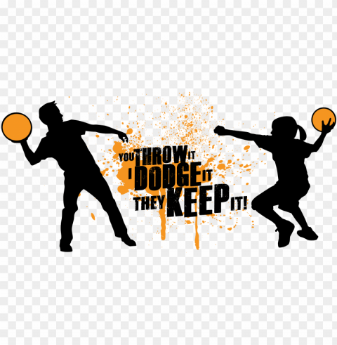 dodgeball tournament - dodge ball poster Isolated Subject in Transparent PNG Format