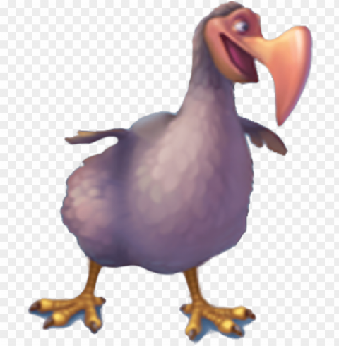 dodo bird Isolated Character in Clear Transparent PNG