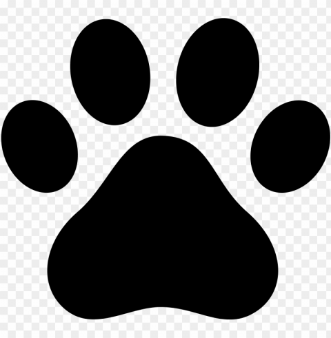 dog footprint Transparent PNG images set