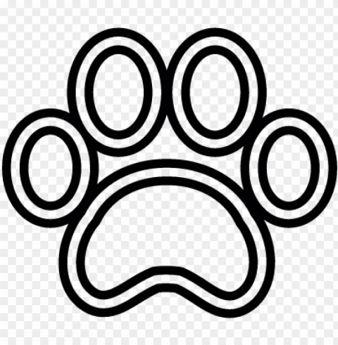 dog paw print free vectors logos icons and photos - verschil honden en kattenpoot Isolated Object in HighQuality Transparent PNG