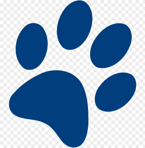 dog paw prints Isolated Graphic Element in Transparent PNG