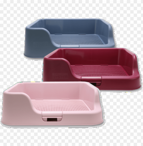 dogcharge indoor dog potty tray with protection wall - do Isolated Design Element in HighQuality Transparent PNG
