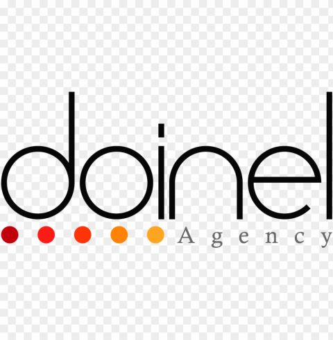 doinel agency logo Isolated Element with Clear Background PNG