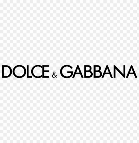 Dolce & Gabbana logo image Transparent PNG Isolated Graphic Detail