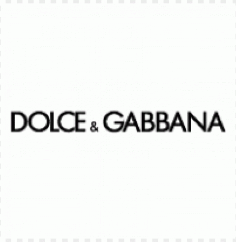 dolce & gabbana logo vector free Isolated Character on Transparent Background PNG