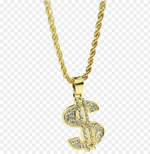 dollar chain - gold dollar chain PNG images with transparent overlay