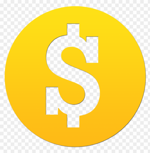 dollar logo no Clear Background PNG Isolated Design