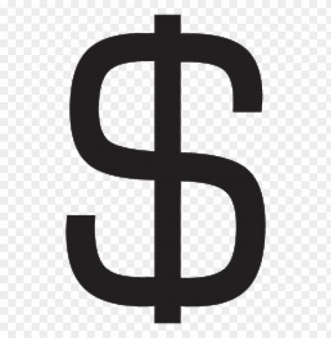 dollar logo hd Clean Background Isolated PNG Design