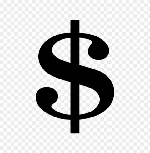 dollar logo image Clean Background PNG Isolated Art