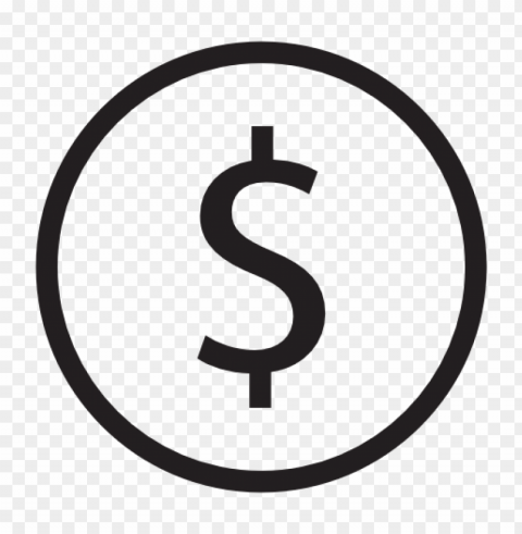 dollar logo image Clear Background PNG Isolated Graphic Design