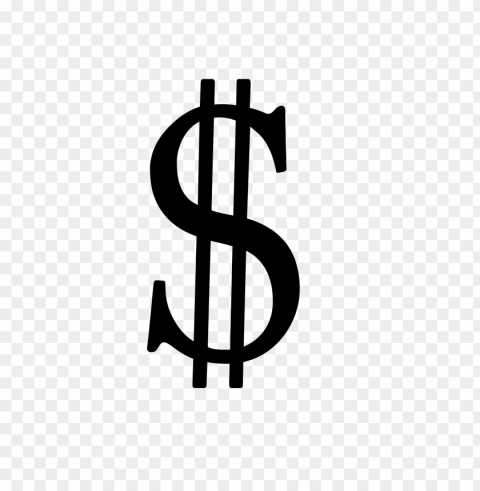 dollar logo wihout Clear Background Isolated PNG Icon