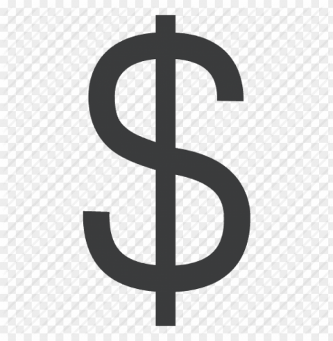 dollar sign PNG images with clear alpha channel