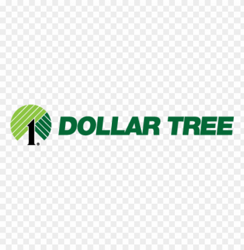 dollar tree logo vector free Transparent Background Isolated PNG Figure