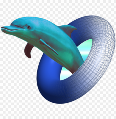 dolphin vaporwave - vaporwave Isolated Object with Transparency in PNG