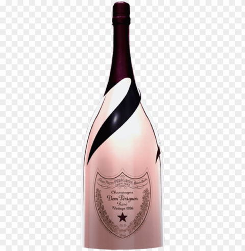 dom pérignon rosé gold - pink champagne dom perigno Transparent PNG Object with Isolation