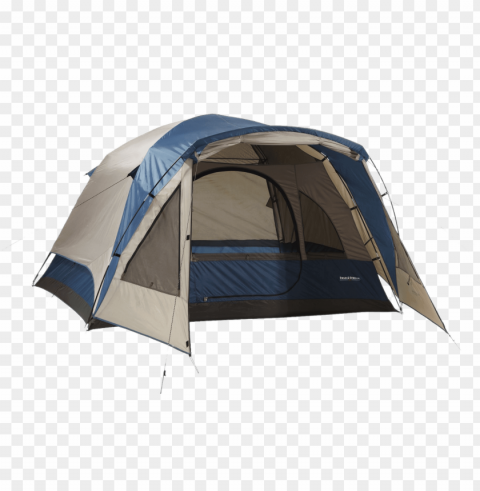 dome camping tent PNG Image with Clear Isolated Object