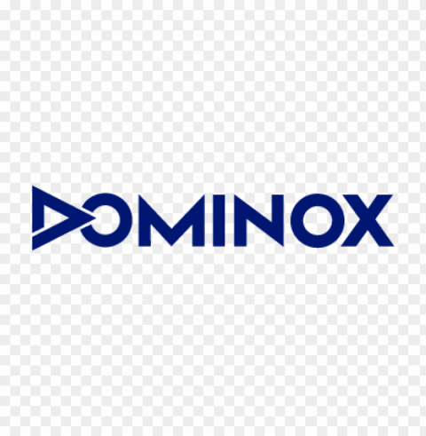 dominox vector logo ClearCut Background PNG Isolated Item