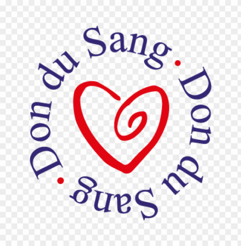 don du sang vector logo Free PNG images with alpha channel set