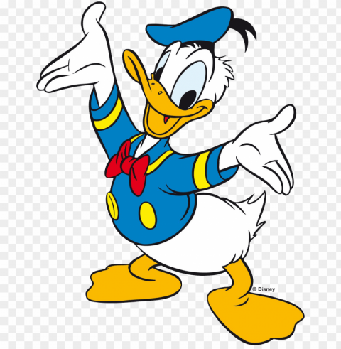 donald duck Transparent Cutout PNG Isolated Element