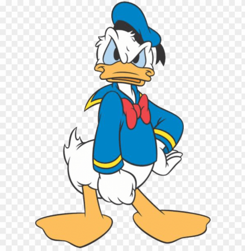 donald duck angry clipart - donald duck angry face HighQuality Transparent PNG Isolated Art
