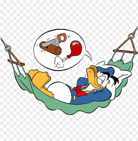 donald duck clipart sleep - sleeping donald duck PNG files with clear background