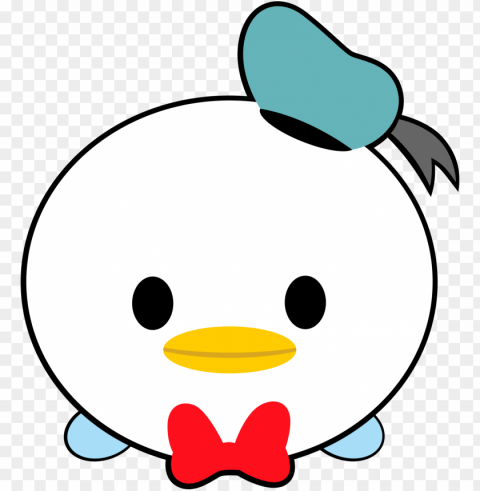 donald duck tsum tsum clipart PNG Graphic with Clear Isolation