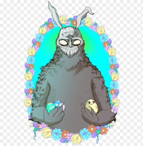 donnie darko rabbit easter Background-less PNGs