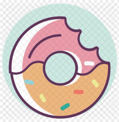 donut doughnut sweet dessert food fastfood icon - doughnut PNG cutout
