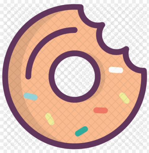 donut doughnut sweet dessert food fastfood icon - doughnut PNG design elements