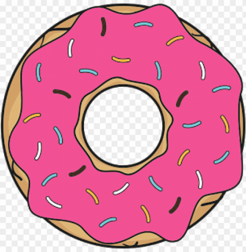 donut food clear Isolated Graphic with Transparent Background PNG