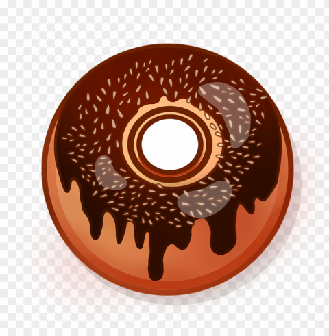 Donut Food File Isolated Design Element In Transparent PNG