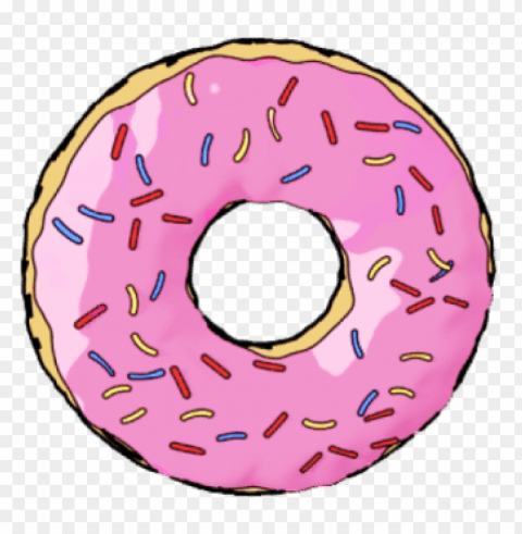 donut food free Isolated Item on Clear Transparent PNG