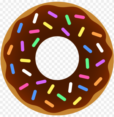 donut food hd Isolated Illustration with Clear Background PNG