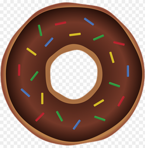 donut food image Isolated Character on HighResolution PNG