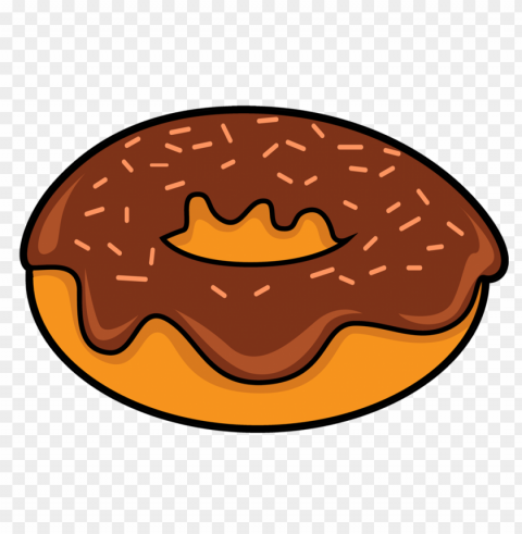 Donut Food Transparent Photoshop Isolated Element With Clear PNG Background