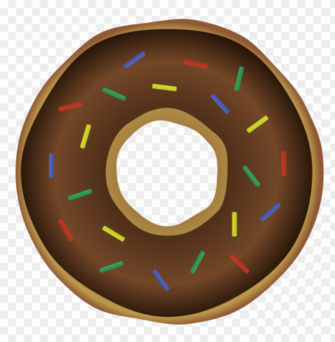 donut food transparent images Isolated Element with Clear Background PNG