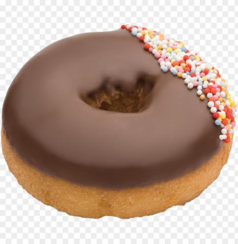 donut food background Isolated Character in Transparent PNG