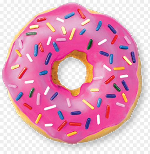 donut food wihout background Isolated Element on Transparent PNG