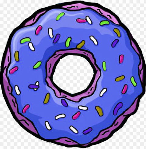 donuts tumblr homero blue dunkindonuts freetoedit - rosquillas de los simpsons Free PNG images with transparent layers compilation