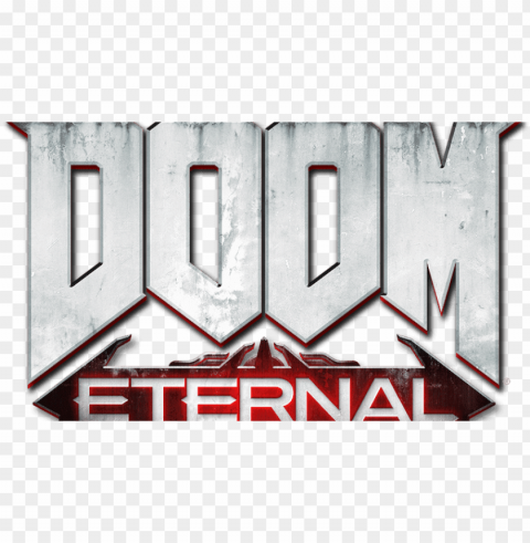 doom eternal logo PNG images with alpha mask