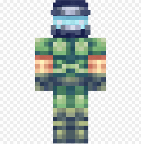 doom guy - doom minecraft ski PNG Image with Clear Background Isolated