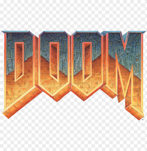doom logo PNG clear background