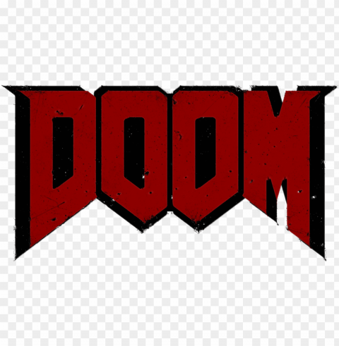doom logo - doom 2016 logo PNG images for printing